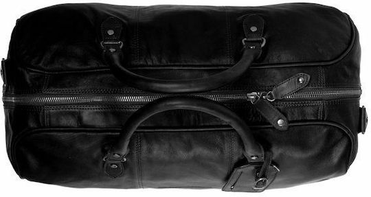 The Chesterfield Brand C20.000400.161 Sack Voyage 40lt Black made of Leather L54xW27xH28cm