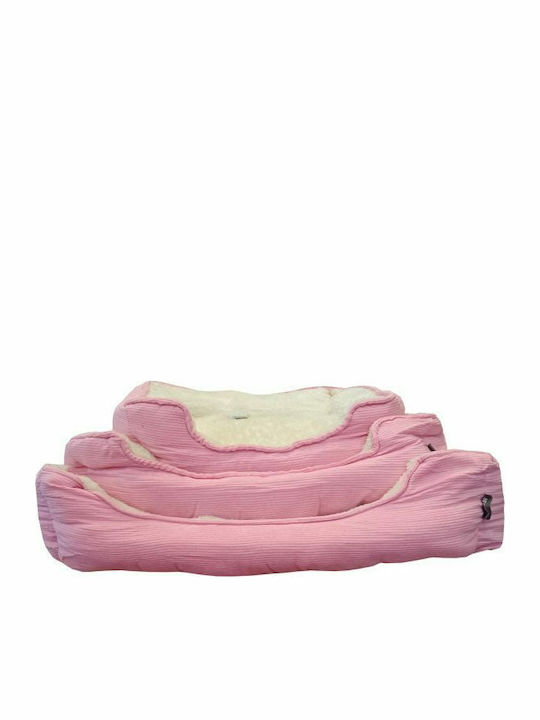 Pet Interest Darby Sofa Dog Bed Pink 61x46cm