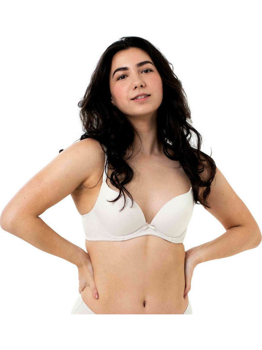 Beige/Black Σουτιέν mit leichter Polsterung mit Bügel 2Pack