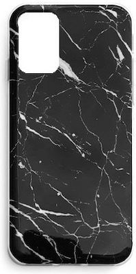 Wozinsky Marble Silicone Back Cover Black (Galaxy A51)