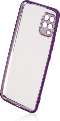 Naxius Plating Silicone Back Cover Purple (Xiaomi Mi 10 Lite)