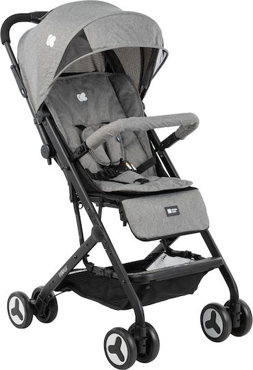 Kikka Boo Catwalk Reglabil Cărucior pentru Bebeluși Potrivit de la 6+ Luni Gri 7.2kg
