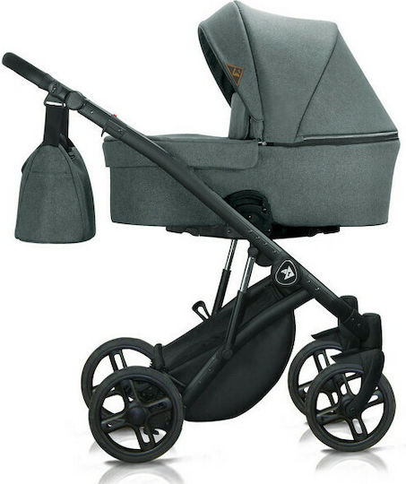 Milu Kids Atteso Ρυθμιζόμενο Καρότσι 2 σε 1 Kατάλληλο για Nεογέννητο Μπεζ