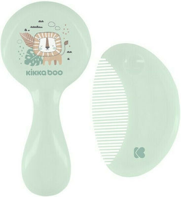 Kikka Boo Babybürste & Kamm Savanna Mint 2Stück