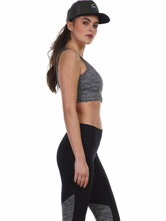 Women's Sports Bra Grey Melange
