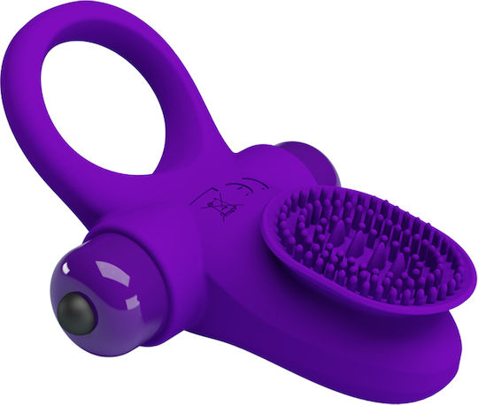 Pretty Love Vibrant Penis Ring II Δονούμενο Δαχτυλίδι Πέους Purple BI-210205-1
