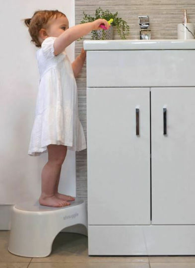 Shnuggle Single Kids Step Stool White