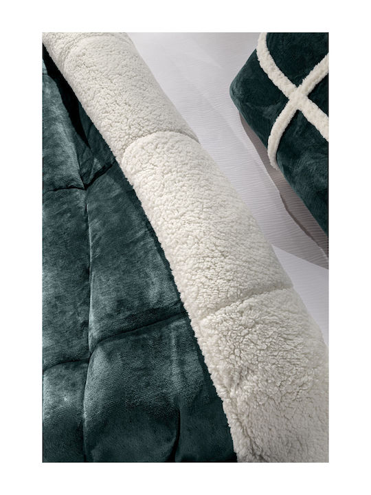 Guy Laroche Astra Super Double Duvet Cover 220x240cm Emerald