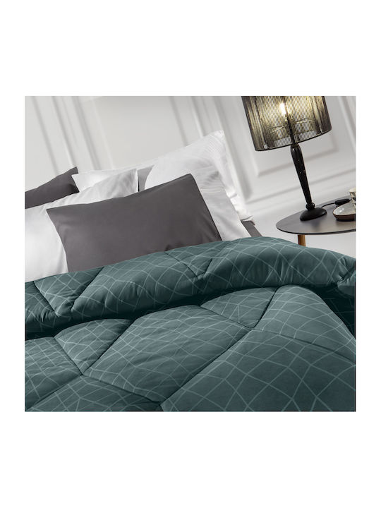 Guy Laroche Quilt Queen 220x240cm Rebel Emerald