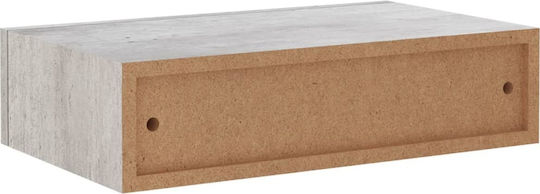 Ράφια Γκρι Σκυροδέματος (2τμχ) 40x23.5x10εκ.