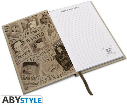 Abysse Notebook 180 Sheets A5 Ruled Beige