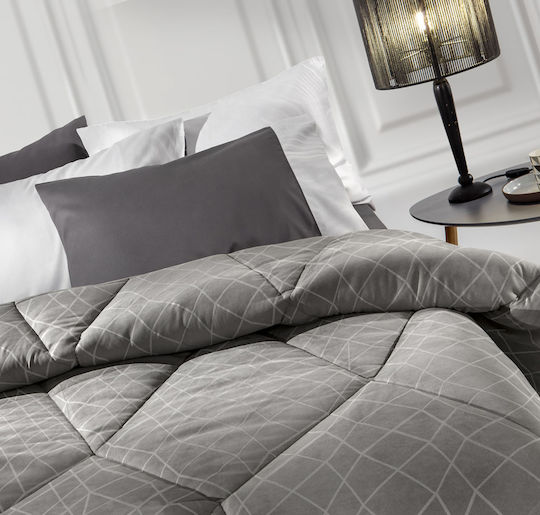 Guy Laroche Bettdecke Einzelbett 160x220cm Rebel Anthracite
