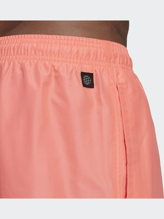 Solid Herren Badebekleidung Shorts Acid Red
