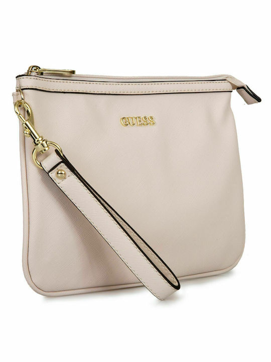 Guess Women's Toiletry Bag Vanille Flat Beige