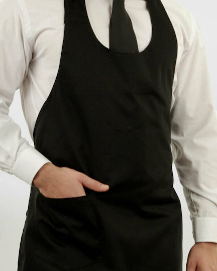 Ayo Ποδιά Barista / Bartender Ολόσωμη Μαύρη