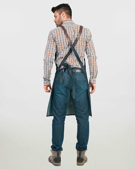 Ayo Apron Full Body Blue