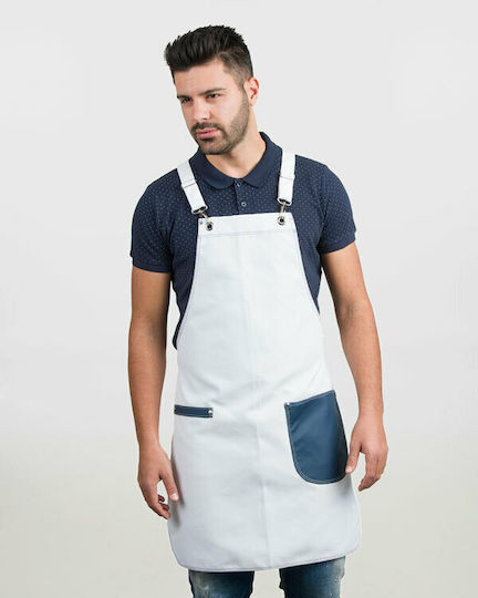 Ayo Șorț Barista / Barman Corp întreg Albastru