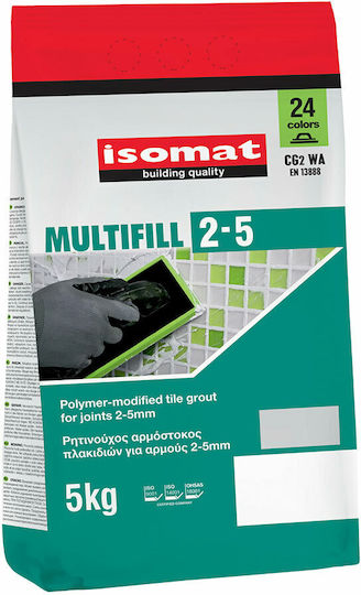 Isomat Multifill 2-5 Tile Joint Filler 30 Cement Grey 5kg