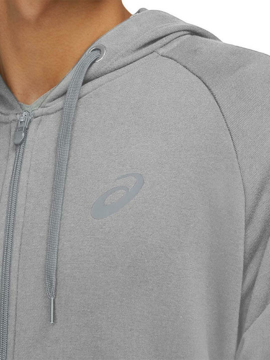 Hooded Gray Cardigan