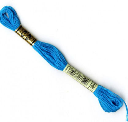 DMC Κλωστή Κεντήματος Μουλινέ 117 Βαμβακερή 3844 Bright Turquoise Dark