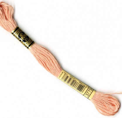DMC Thread Embroidery Mouliné 117 Cotton in Pink color 8m