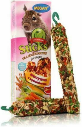 Megan Behandelt für Nagetiere Vegetable Flask Sticks 90gr 2Stück