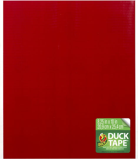 Duck Folie Decorativă Autoadezivă Tape Sheets 1buc Roșu Cireș 21x25,4cm.