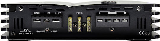 Renegade Car Audio Car Audio Amplifier 1 Channel (Amplifier Class D)