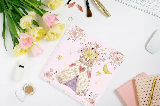 Diamond Dotz Diamond Painting Kit with Frame Dreamy Tee Pee DBX.046