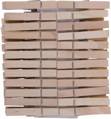 Describo Clothespins for Crafts 7mm / 1x4.8cm 40pcs Μανταλάκια Ξύλινα 48x7mm 40τμχ DES0007