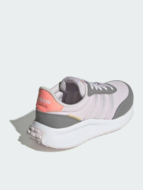 adidas Run 70s K Running Almost Pink / Silver Metallic / Grey Three