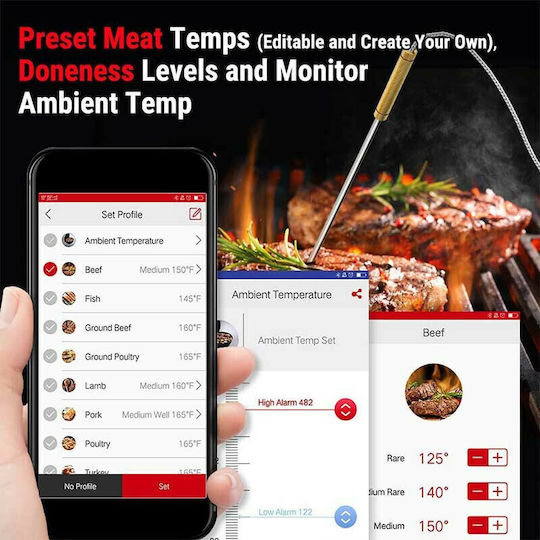 Thermo Pro Ψηφιακό Θερμόμετρο Μαγειρικής με Ακίδα