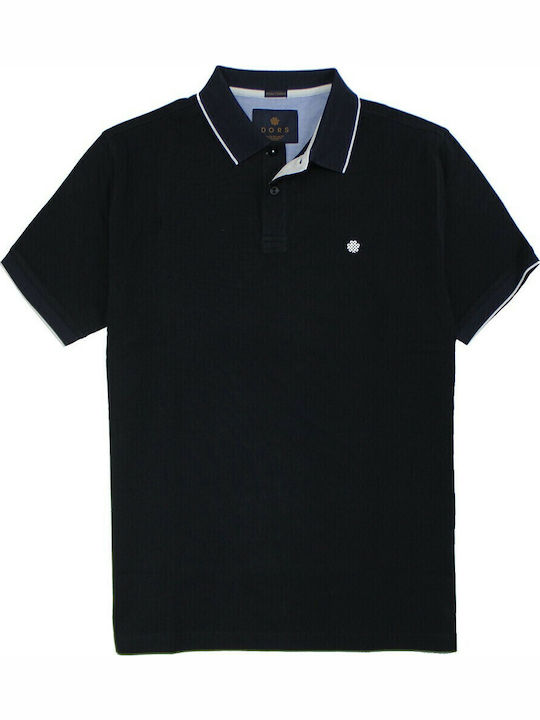 Polo Short Sleeve Blouse Navy Blue