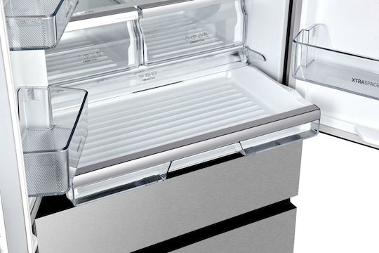 Gorenje Хладилник Гардероб 480лт NoFrost В181.7xШ79.4xД70.6см. Inox NRM8181UX