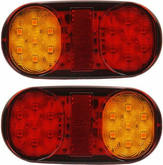 Car Towing & Trailer Light Set with Screws 10-30V 2pcs