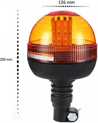 Φάρος LED 12V - Πορτοκαλί
