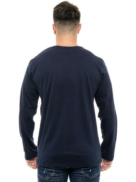 Biston Herren Langarmshirt Navy