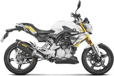 Akrapovic Εξάτμιση Full Carbon με Λαιμό για Bmw G310 GS 2017-2019