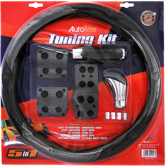 Autoline Set de pedale Autoturism Universal Negre 7buc 9990000010608