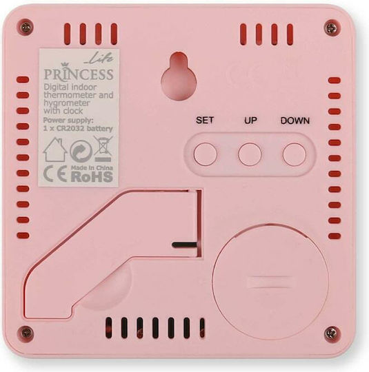 Life Princess Indoor Thermometer & Hygrometer Tabletop -SN