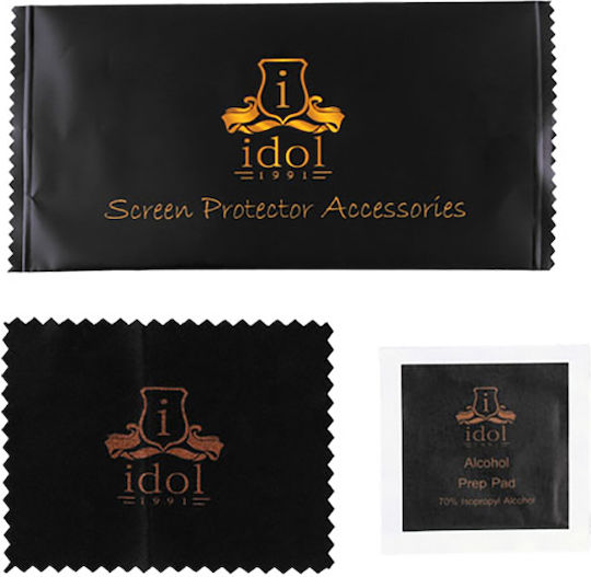 Idol 1991 Titanium 0.25mm Full Glue Full Face Tempered Glass Black (Xiaomi 11T / 11T Pro)