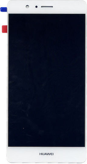 Οθόνη Grade A με Μηχανισμό Αφής για Huawei P9 Lite (Λευκό)