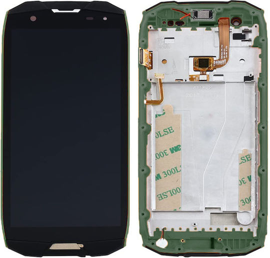 Oukitel Екран WP5000 със Сензорен Механизъм за WP5000 (Черен)