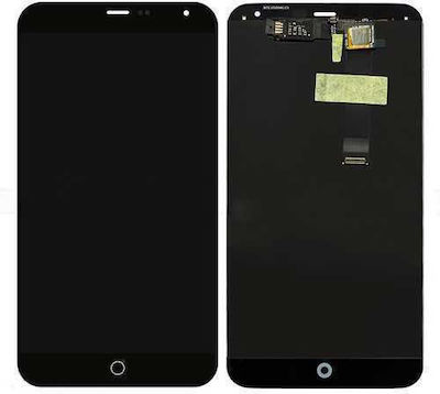 Meizu Mobile Phone Screen Replacement with Touch Mechanism for MX4 (Black)