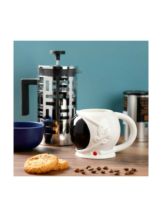 Puckator Astronaut Head Mug Ceramic White 550ml
