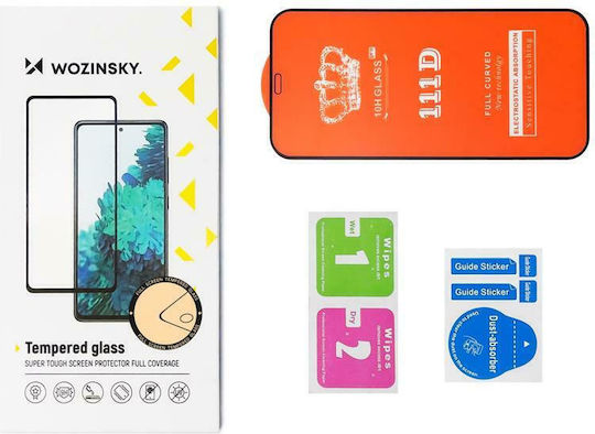Wozinsky Full Glue Full Face Tempered Glass 2τμχ Μαύρο (Galaxy A52 / A52s)