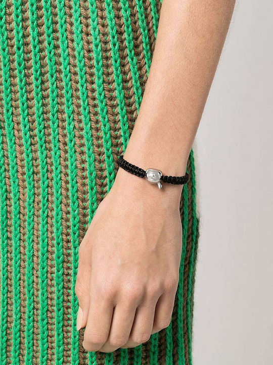 Karl Lagerfeld Bracelet Macrame made of Cord