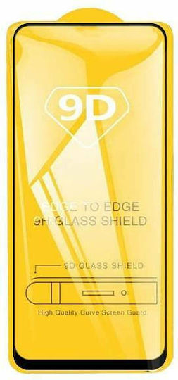 9D Full Glue Full Face Tempered Glass (Redmi Note 9)