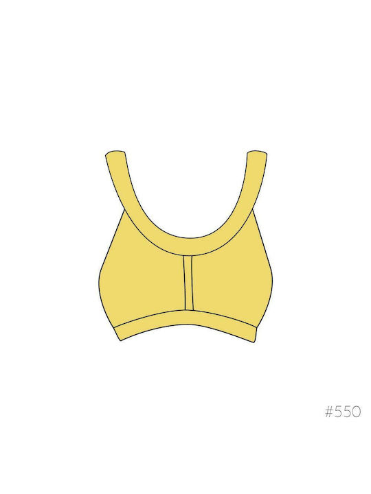Carriwell Comfort Cotton Maternity & Nursing Sports Bra Black