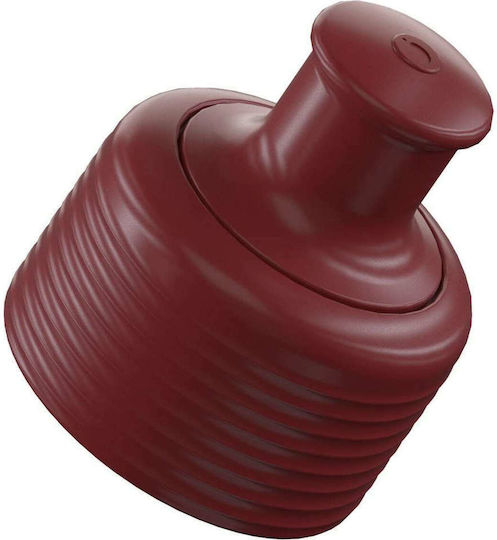 Chilly's Bottle Sports Lid Matte Red Spare Lid for Thermos 750ml made of Plastic